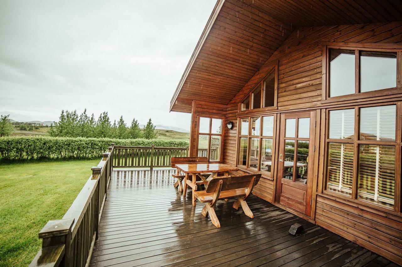 Minniborgir Cottages & Restaurant Сельфосс Екстер'єр фото